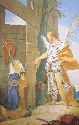 Giovanni Battista Tiepolo Sarah and the Archangel (mk08)